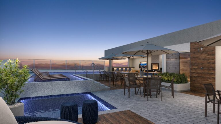 Deck Terraço e Piscina