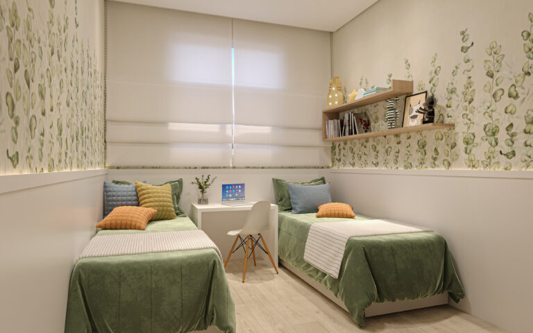 Quarto Solteiro Duplo